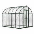 Serre de jardin en aluminium avec panneaux de polycarbonate transparent 250x190x195 cm