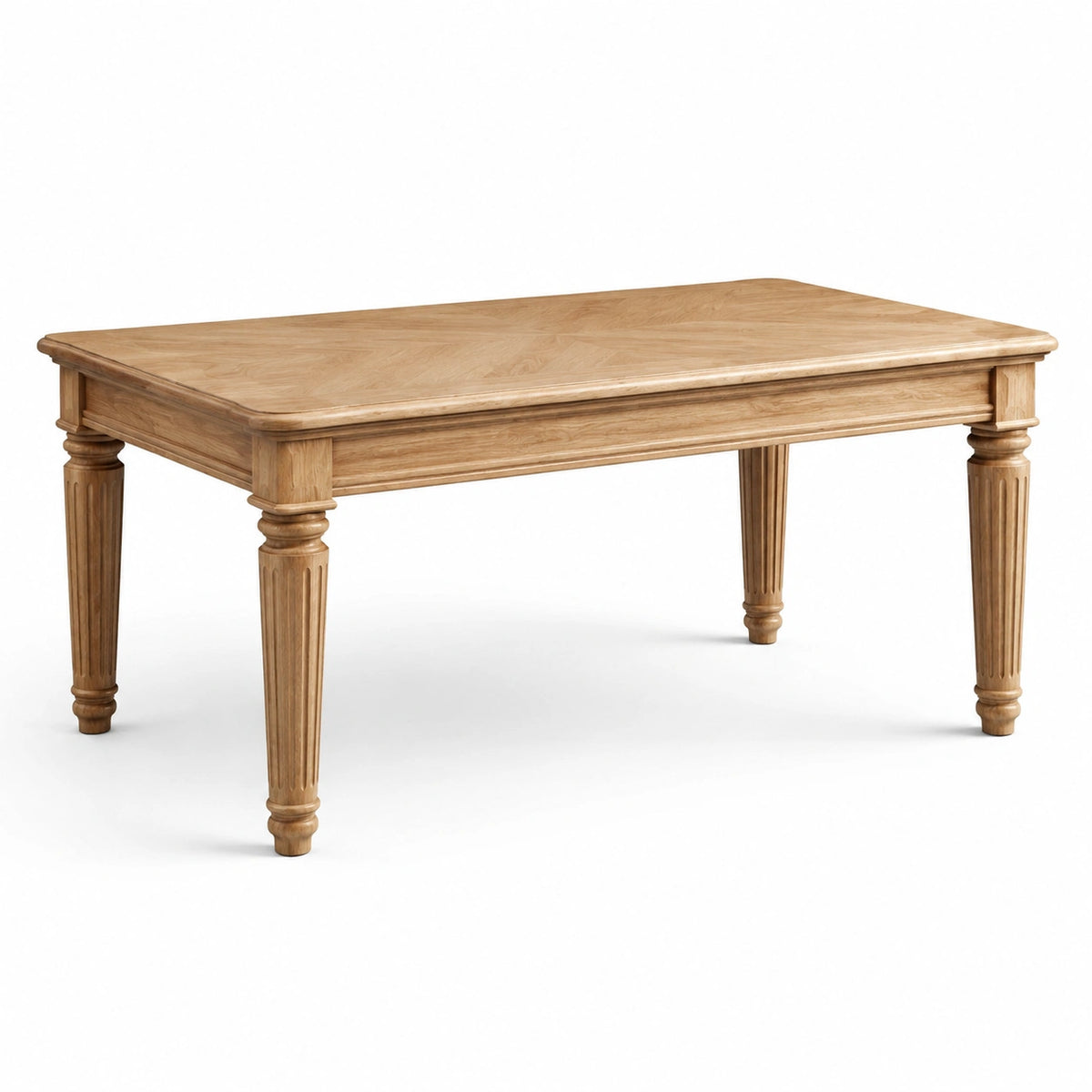 Table à manger en bois chêne naturel 180 cm